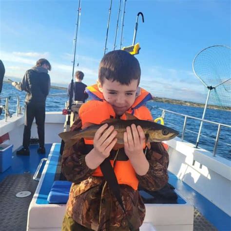 Great Tope And Pollack Fishing In Galway Bay Fishing In Ireland