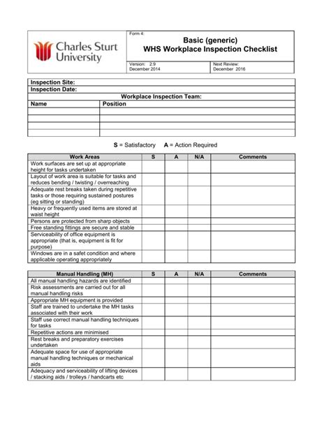 Free Whs Templates Nisma Info