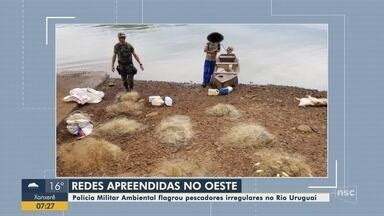 Bom Dia Santa Catarina Polícia Militar Ambiental flagra pescadores