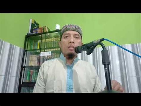 Adab Meminta Izin Masjid Khadijah Merjosari Malang Ustadz Dwi Youtube