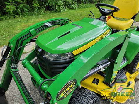 SOLD 2019 John Deere X738 Tractor Loader Mower ReGreen Equipment