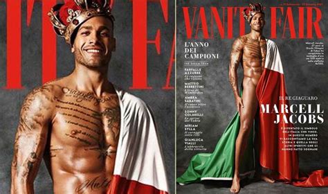 Marcell Jacobs Re Nudo Sulla Copertina Di Vanity Fair TUTTE LE FOTO