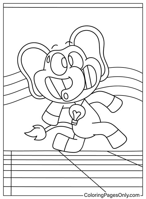 Bubba Bubbaphant Coloring Pages Coloringpagesonly