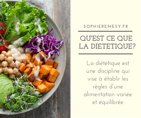 Qu Est Ce Que La Di T Tique Nutritionniste Toulouse Sophie R M Sy