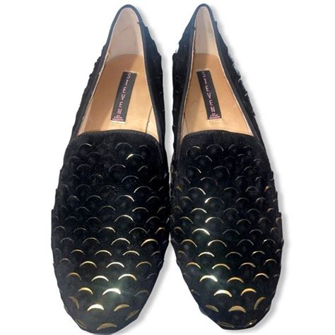 Steven By Steve Madden Black And Gold Flats Gold Flats Fashion Tips
