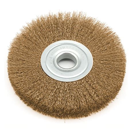 Brosse De Roue M Tallique En Acier Inoxydable Sertie Plat Meuleuse D