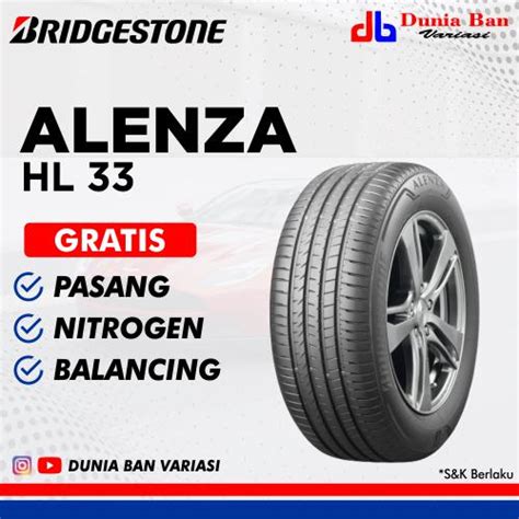 Ban Bridgestone R Alenza H L Dunia Ban Variasi