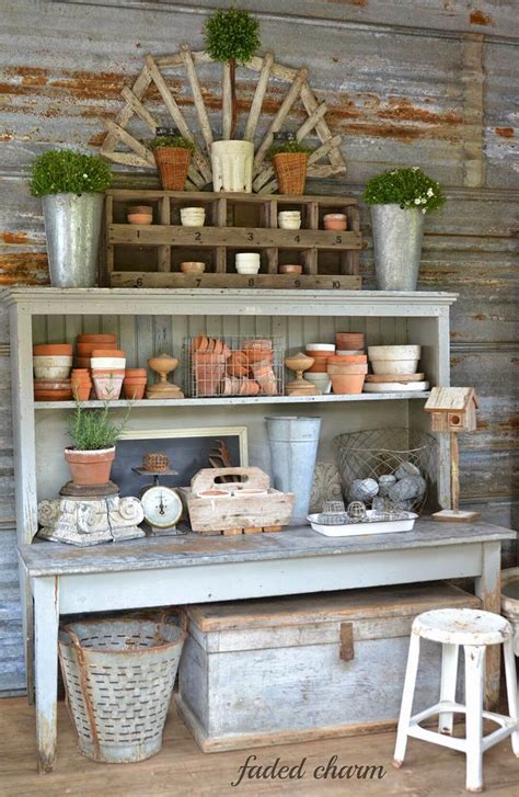 Shed Update: Pinterest Potting Shed Decor