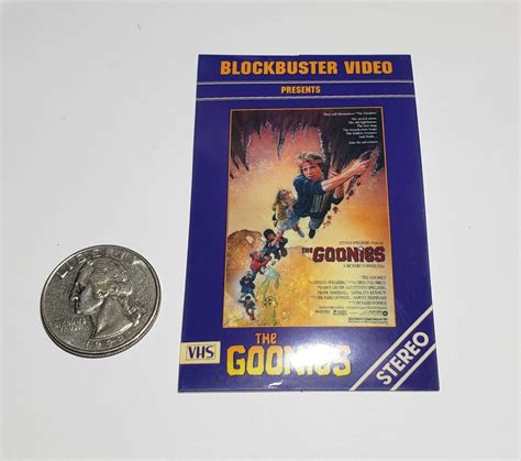 Blockbuster Video Goonies Classic Vhs Dvd Bluray Movie Sticker Etsy