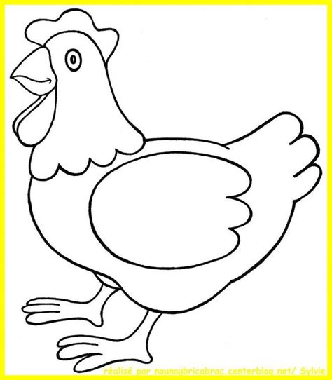 Coloriage Poule 3 et dessin gratuit à imprimer Dessine les coloriages