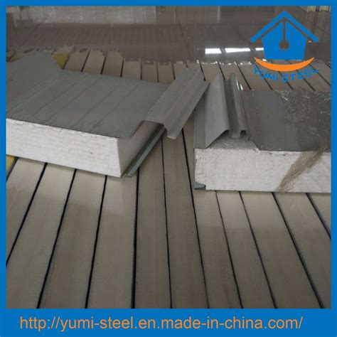 Color Steel Insulated Eps Sandwich Panel For Roof And Wall China Eps