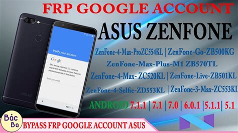 New A Way 2018 Bypass FRP Google Account All Devices Asus Zenfone YouTube