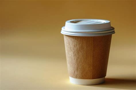 Premium Photo A Coffee Cup Sitting On Top Of A Table