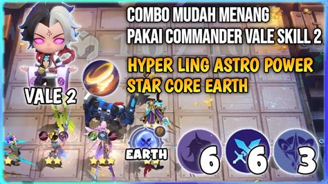 COMBO MUDAH MENANG PAKAI COMMANDER VALE SKILL 2 MAGIC CHESS MOBILE