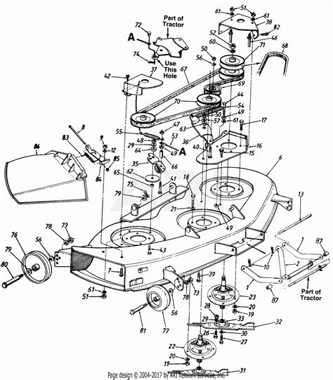 Mtd 46 Inch Deck Belt Diagram