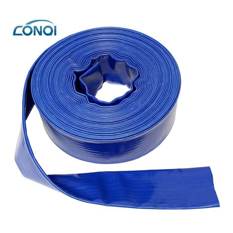 Low Pressure Blue Inch Pvc Water Layflat Hose Pipe Price China Low