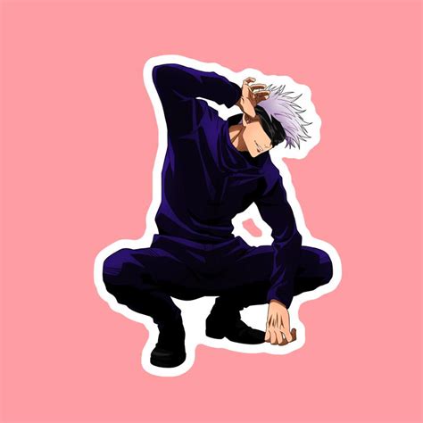 Gojo Satoru Jujutsu Kaisen Iv Laptop Sticker Pureartz The Best Porn