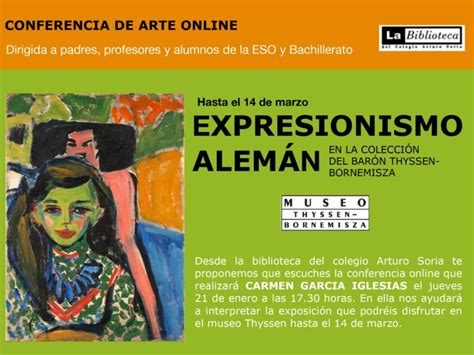 Conferencia De Arte Virtual Expresionismo Alemán