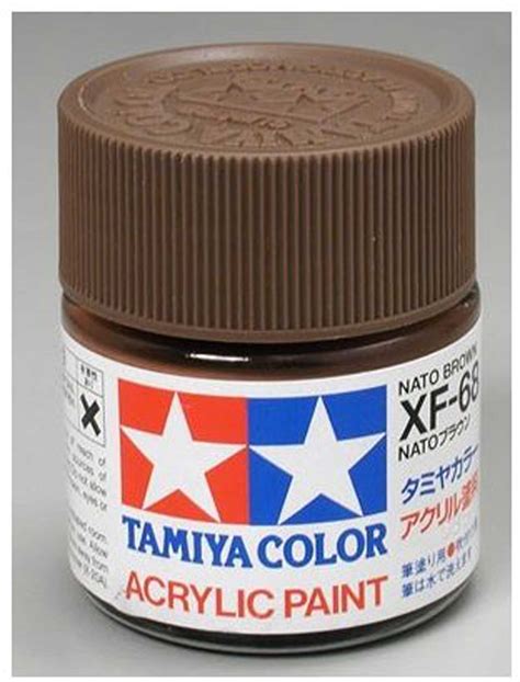 Tamiya Xf 68 Nato Braun Matt 23ml