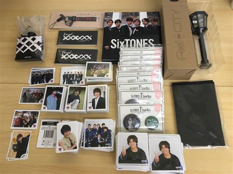 【未使用に近い】22 16sixtones Snowman ストーンズ スノーマン 写真 ペンライト 写真集 クリアファイル グッズ など