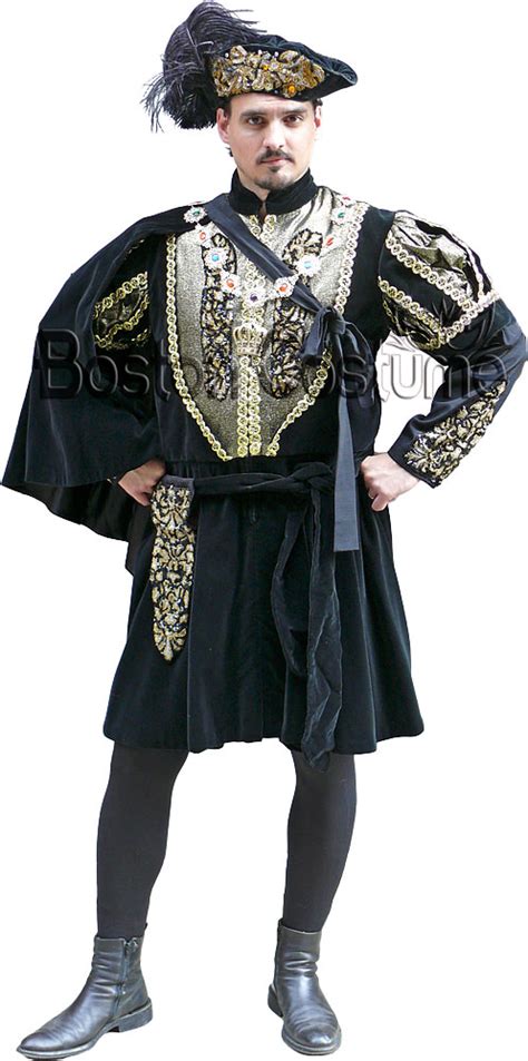 Deluxe Medieval Renaissance Man Costume At Boston Costume