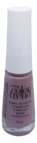 Esmalte Ultra Cobertura E Brilho Avon Color Trend Ml Cor Nude