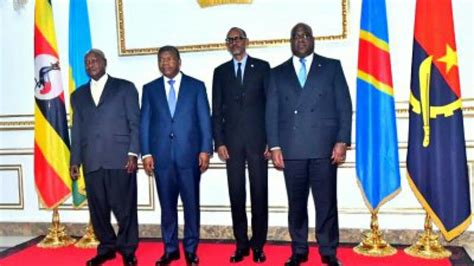 Sommet Quadripartite De Luanda Kagame Et Museveni Acceptent De