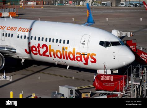 Jet2 Boeing 737 86Q At Birmingham Airport UK Stock Photo Alamy