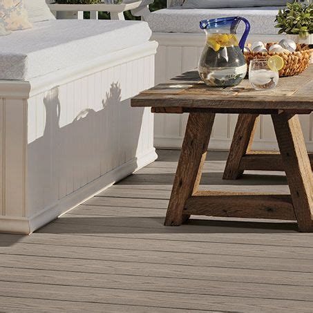 Azek Harvest Slate Gray Azek Deck Colors Entryway Tables