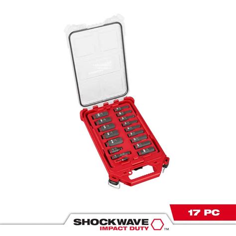 Milwaukee SHOCKWAVE Impact Duty 3 8 In Drive SAE Deep Well Impact