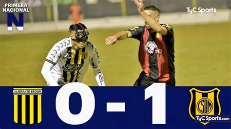 Almirante Brown Vs Dep Madryn En Vivo Segu El Partido Minuto A