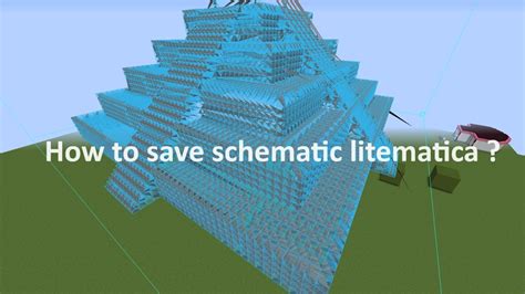 How To Save Schematic Litematica In Minecraft Game