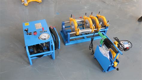 PE PPR 160 Hydraulic Hot Melt Butt Welder China Melt Butt Welder And