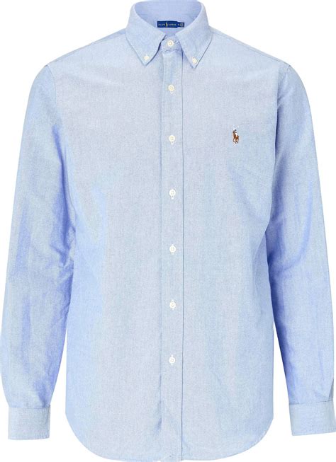 Polo Ralph Lauren Slim Fit Oxford Shirt Blue • Pris