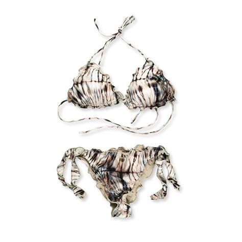 Bikini Triangolo E Slip Frou Frou MEFUI SUNSHINE Beachwear Store