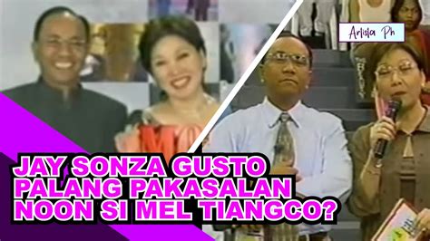 JAY SONZA GUSTONG PAKASALAN NOON SI MEL TIANGCO AYON SA ARTIKULO NI