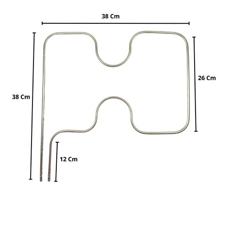 Resistencia Elétrica Para Forno Nardelli 1000W 220V Fogo Forte