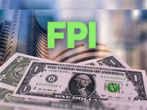 Foreign Portfolio Investment In Indian Equities Drop 11 To Usd 542