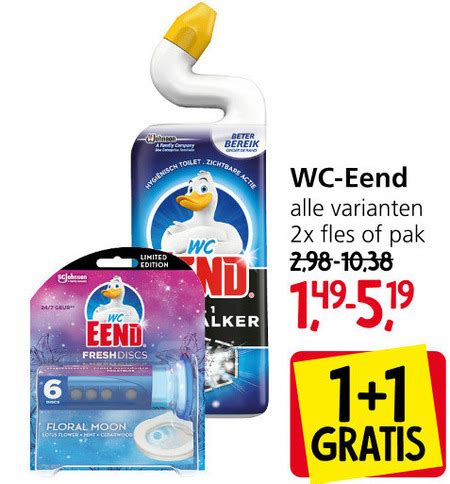 WC Eend Toiletblok Toiletreiniger Folder Aanbieding Bij Jan Linders