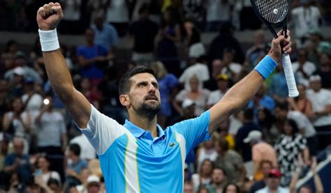 Imponente Novak Djokovic derrotó a Ben Shelton para acceder a su