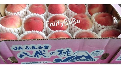 日本山梨縣一宮水蜜桃1箱13 16玉 Fruity Bobo