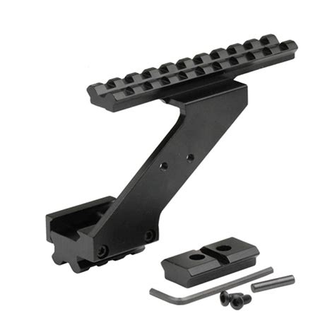 Hygoo Tactical Top And Buttom Picatinny Weaver Pistol Handgun Mount For Red Dot Scope Laser Sight