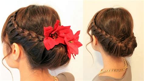 Mexican Hairstyles Braided Hairstyles Updo Long Hair Tutorial