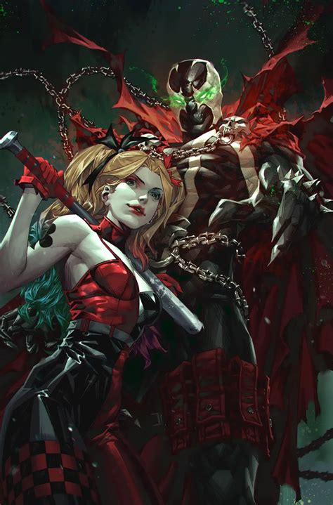 Dc Comics Reveal Dc Team Ups Via Spawn Themed Variant Covers • Aipt