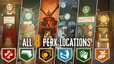 ALL PERK LOCATIONS On MAUER DER TOTEN Cold War Zombies Beginner Guide