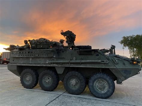 Armys Integrated Network Rolls On With Stryker Vehicles Article