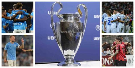 Champions League Svelate Le Liste Delle Squadre Italiane