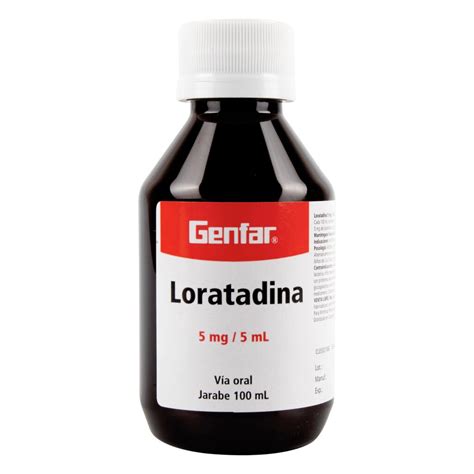 LORATADINA JARABE 100 ML GF Farmacenter Pharmahome