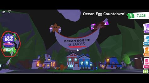 Ocean Egg Countdown Roblox Adopt Me Youtube