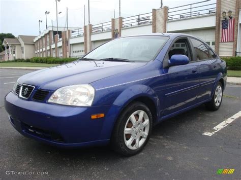 2005 Cobalt Blue Metallic Suzuki Forenza S Sedan 31420021 Gtcarlot